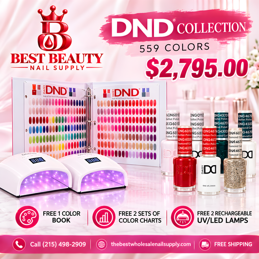 DND DUO & GEL FULL COLLECTION - 559 COLORS