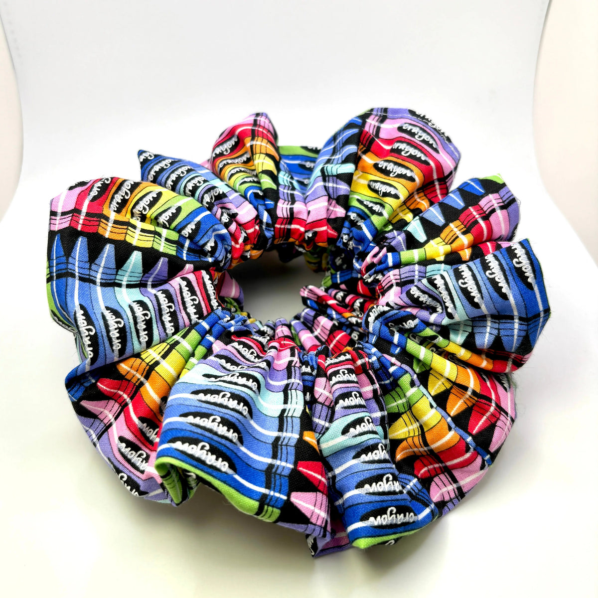 Crayons School Scrunchie