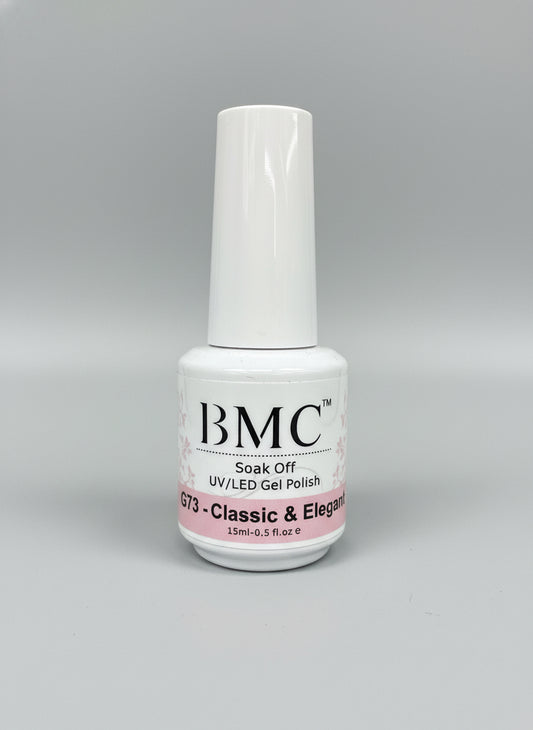 BMC G73 CLASSIC & ELEGANT GEL POLISH 0.5OZ.