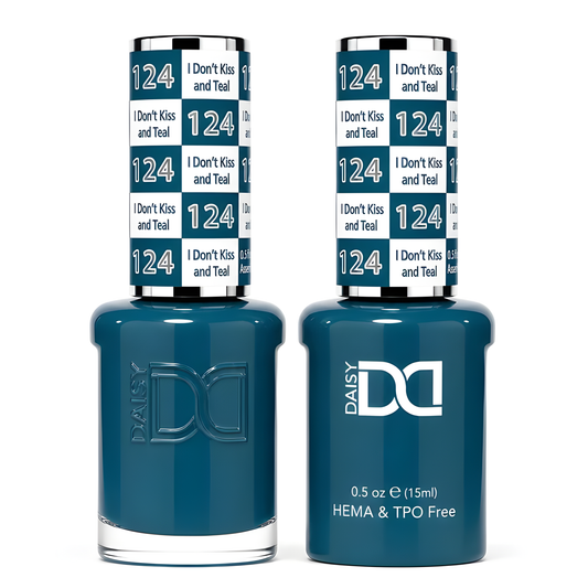 DND124 DUO HEMA & TPO FREE - I Don't Kiss And Teal