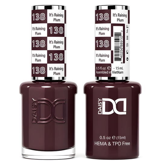 DND138 DUO HEMA & TPO FREE - It’s Raining Plum