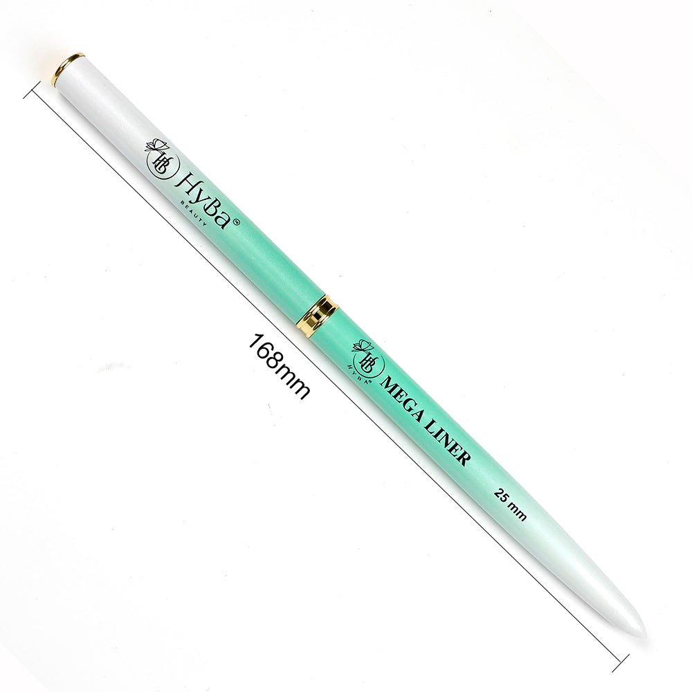 Mega Liner Nail Art Brush Tool 25mm 100% Kolinsky Hair, #1