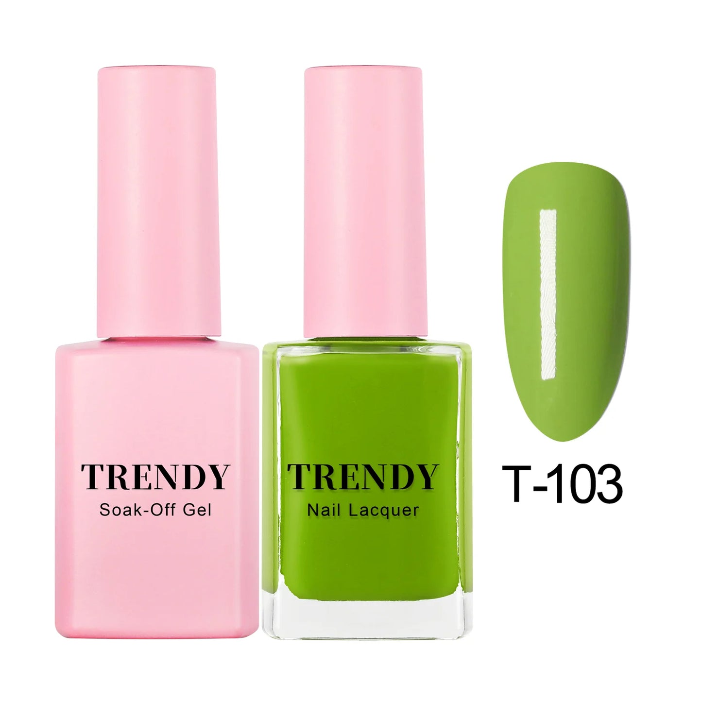 T-103 MINT | TRENDY DUO GEL & LACQUER
