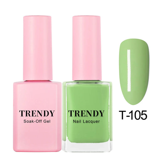 T-105 POISON IVY | TRENDY DUO GEL & LACQUER