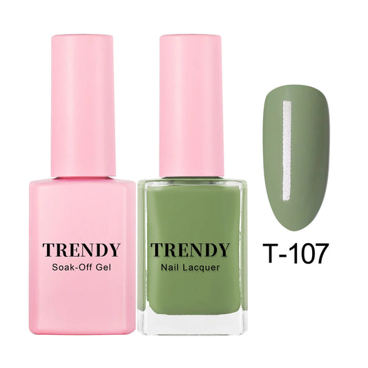 T-107 HUNTRESS | TRENDY DUO GEL & LACQUER