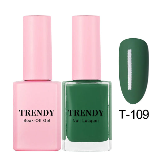 T-109 OCTOBER | TRENDY DUO GEL & LACQUER