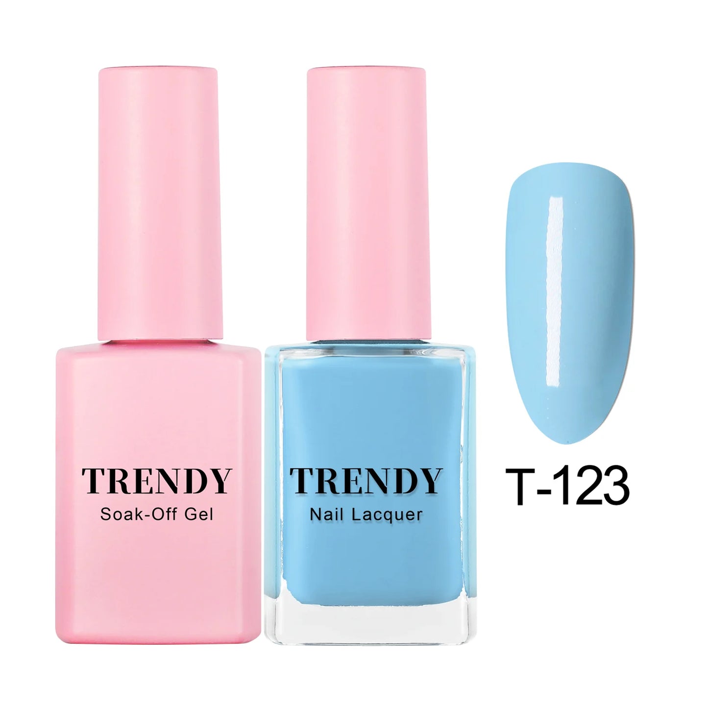 T-123 LITTLE MERMAID | TRENDY DUO GEL & LACQUER