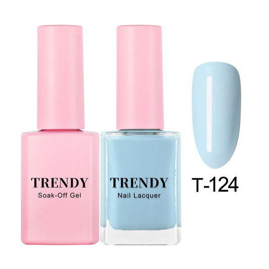 T-124 CRYSTAL MAIDEN | TRENDY DUO GEL & LACQUER