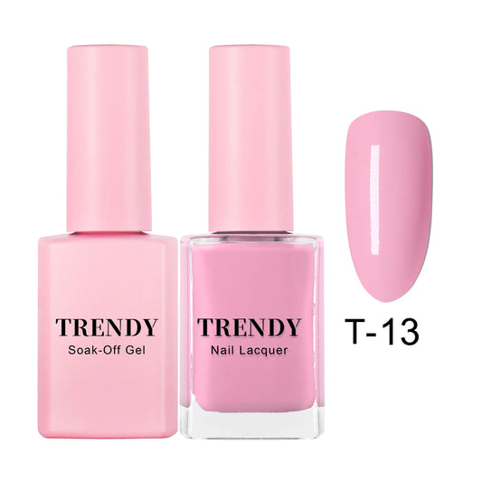 T-13 THINK IN PINK | TRENDY DUO GEL & LACQUER