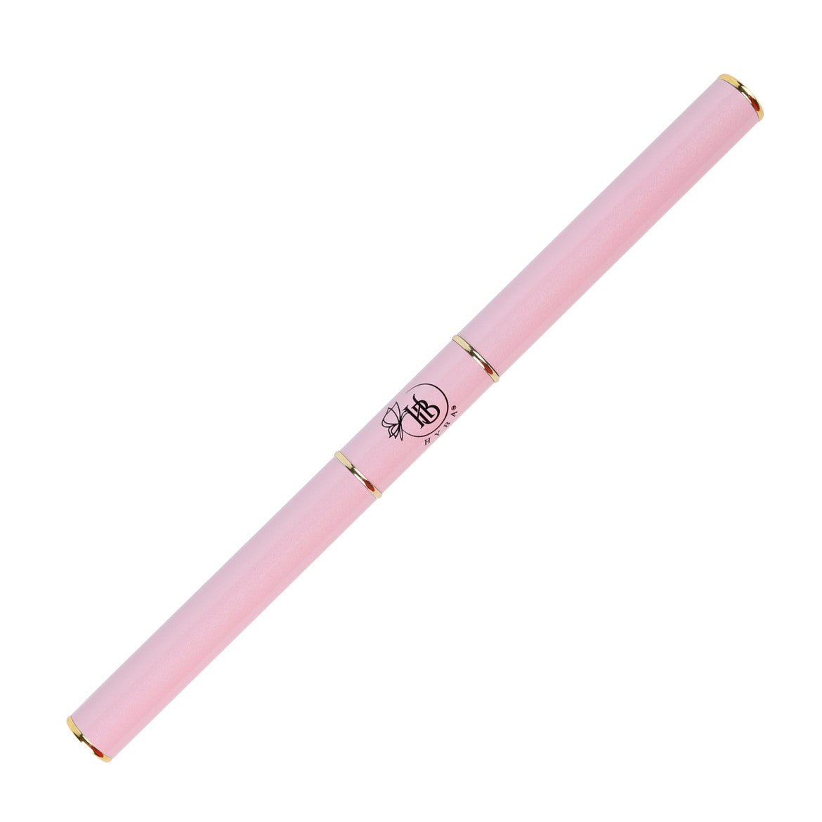 BUILDER GEL Application Square Dual Brush and Liner (PINK) #14