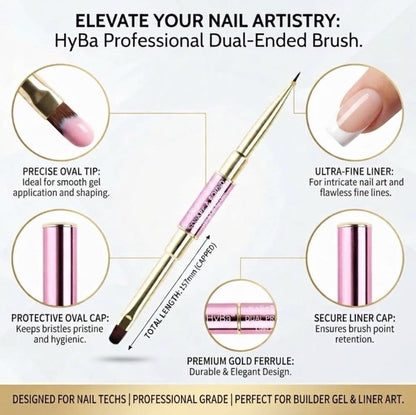 #14 (ROSE GOLD) BUILDER GEL - Dual Brushes