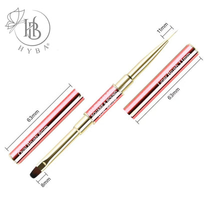 #14 (ROSE GOLD) BUILDER GEL - Dual Brushes