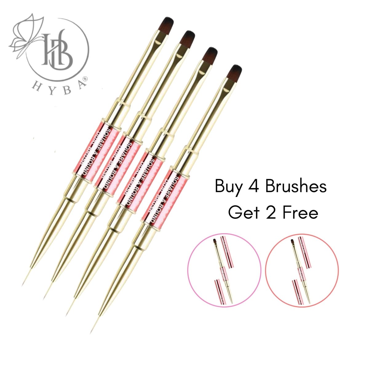 #14 (ROSE GOLD) BUILDER GEL - Dual Brushes