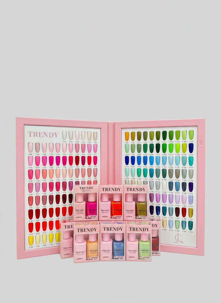 TRENDY COLLECTION 188 COLORS - DUO GEL & LACQUER