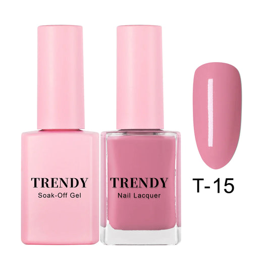 T-15 FASHIONISTA | TRENDY DUO GEL & LACQUER