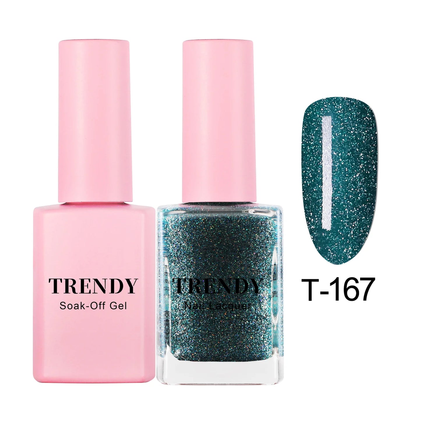 T-167 DIABLO | TRENDY DUO GEL & LACQUER