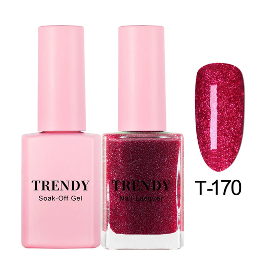 T-170 DOWNTOWN GIRL | TRENDY DUO GEL & LACQUER