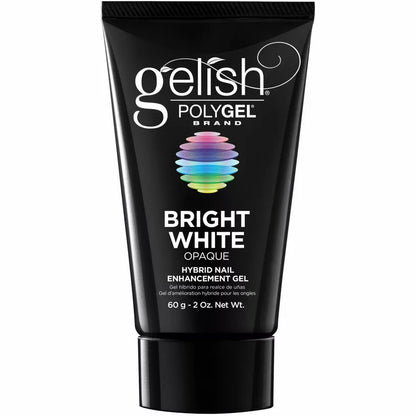 GELISH POLYGEL BRIGHT WHITE 60g-2oz.