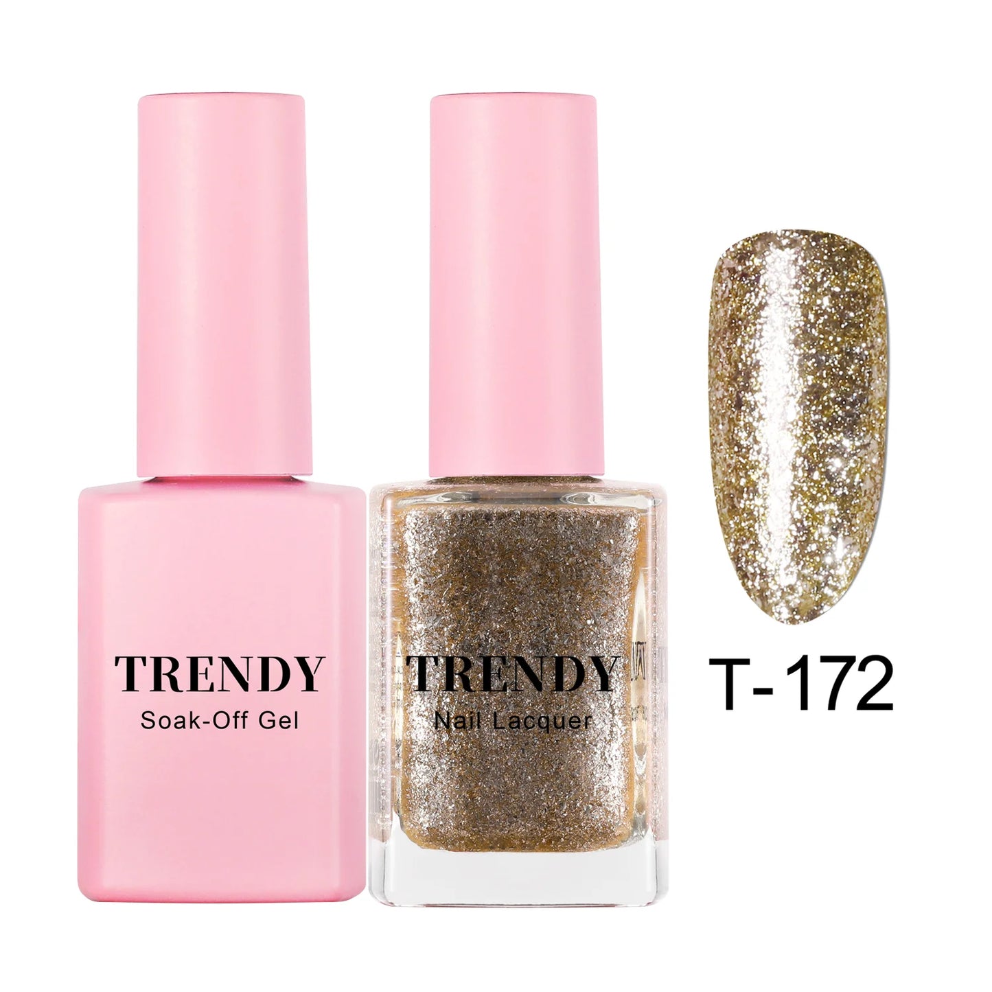 T-172 CAT’S EYES | TRENDY DUO GEL & LACQUER