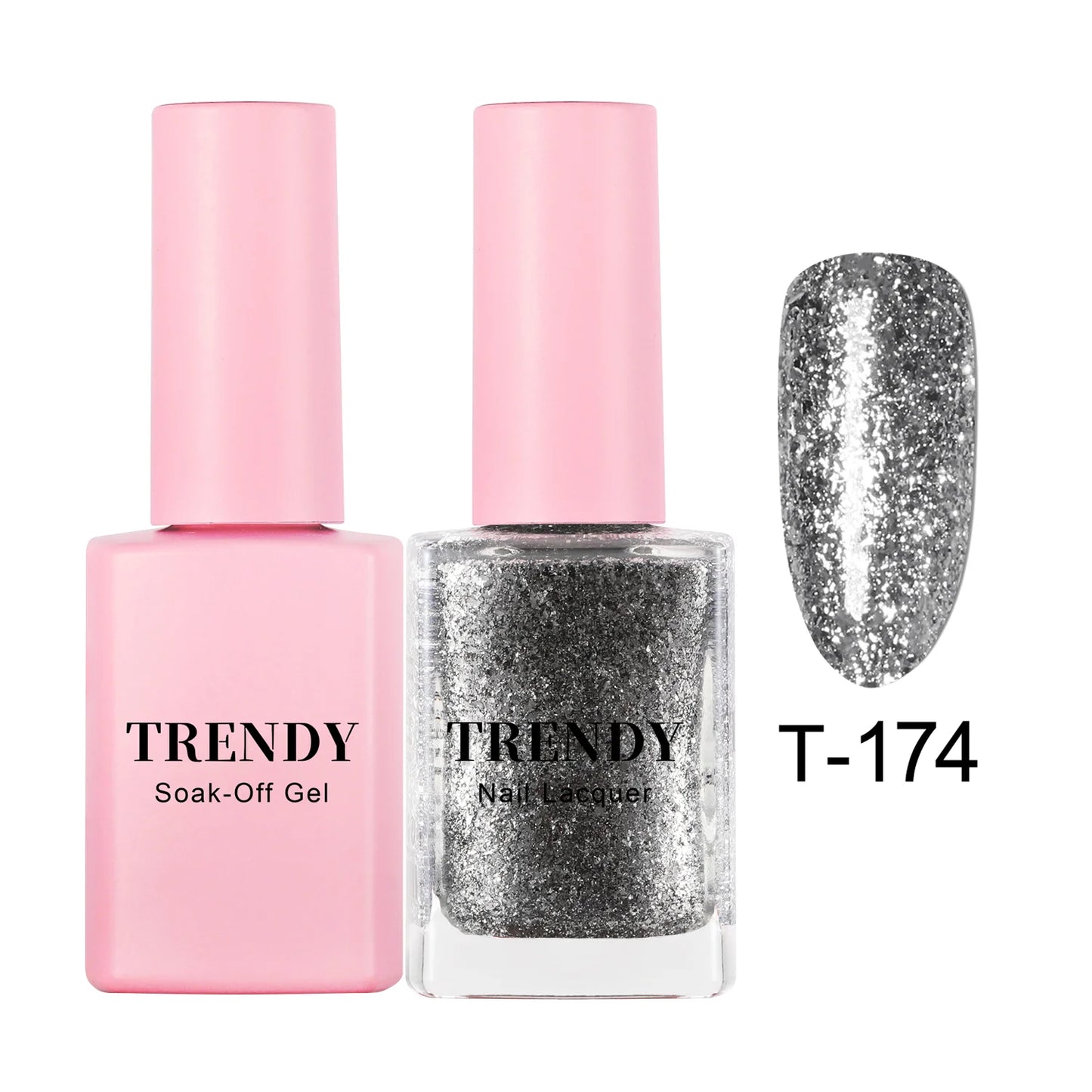 T-174 BYE, FELICIA | TRENDY DUO GEL & LACQUER