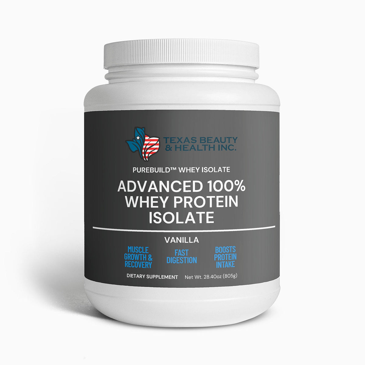 Advanced 100% Vanilla Protein for Muscle Recovery & Strength