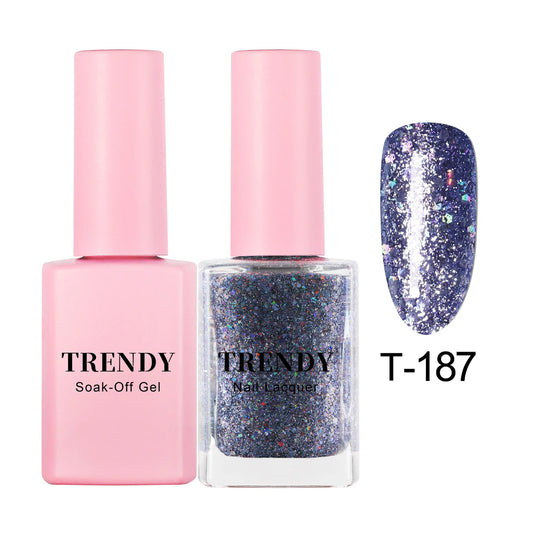 T-187 ONE MORE TIME | TRENDY DUO GEL & LACQUER