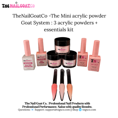 Mini Acrylic Powder Trial System for Nail Techs