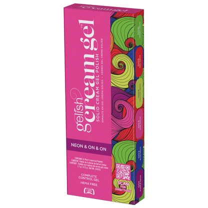 GELISH CREAM GEL 6PCS PALETTE - NEON & ON &ON