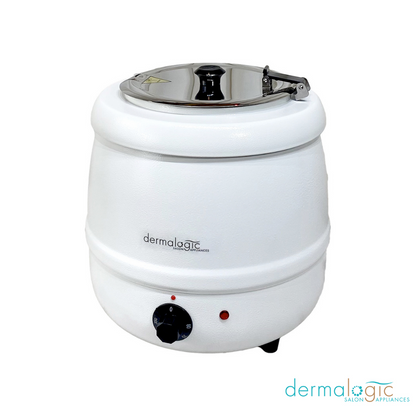 DERMALOGIC PARAFFIN WAAX KETTLE WARMER WITH 5OZ. LADLE - 10L