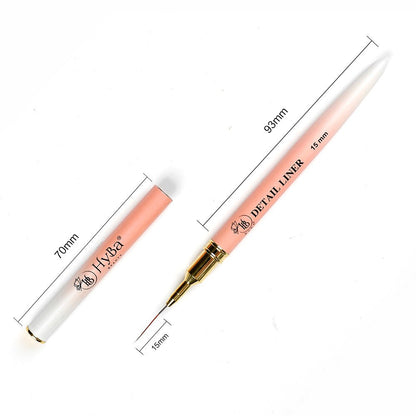 DETAILED LINER Brush / 15mm Kolinsky Hair #2