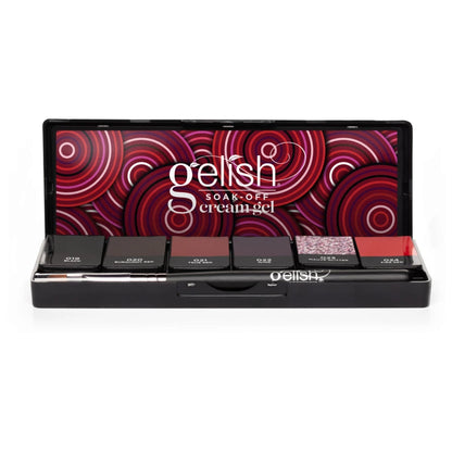 GELISH CREAM GEL 6PCS PALETTE - GETTING REDDY
