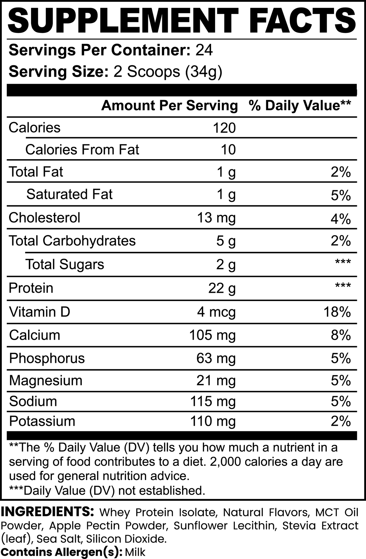 Advanced 100% Vanilla Protein for Muscle Recovery & Strength