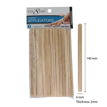 CRE8TION DISPOSABLE APPLICATORS 140x6x2mm (100PCS/PACK)