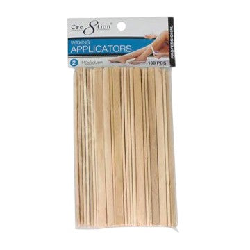 CRE8TION DISPOSABLE APPLICATORS 140x6x2mm (100PCS/PACK)