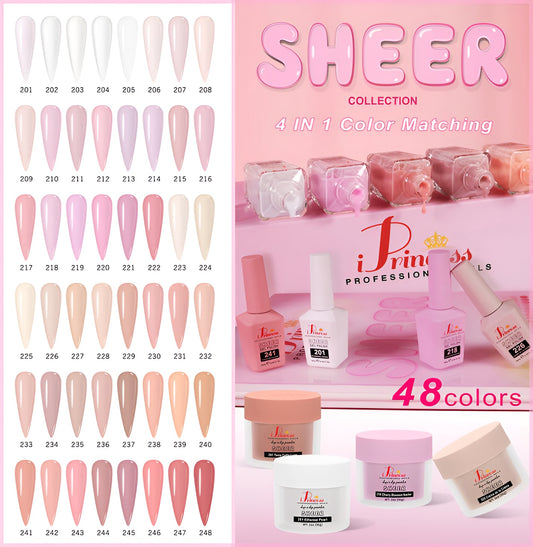 IPRINCESS SHEER NUDE COLLECTION - 48 COLORS