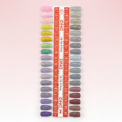 DND DUO HEMA & TPO FREE UP UP & AWAY - 36 COLORS TRAY NO.3