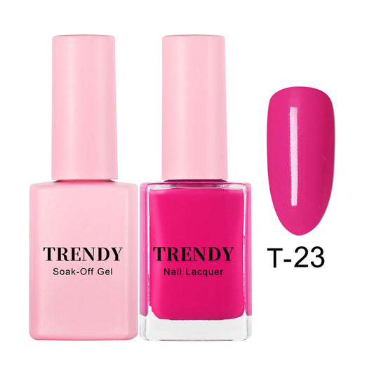 T-23 GIRLS NIGHT OUT | TRENDY DUO GEL & LACQUER