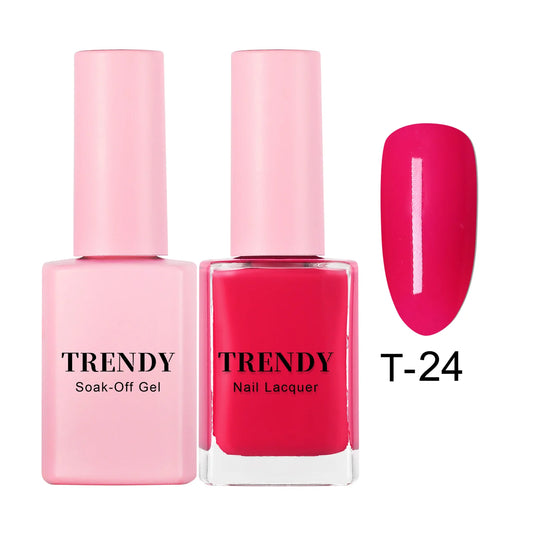 T-24 DOWNTOWN | TRENDY DUO GEL & LACQUER