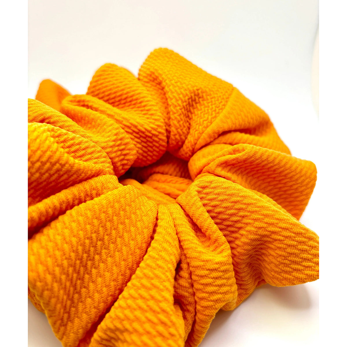 Orange Fall Bullet Scrunchie