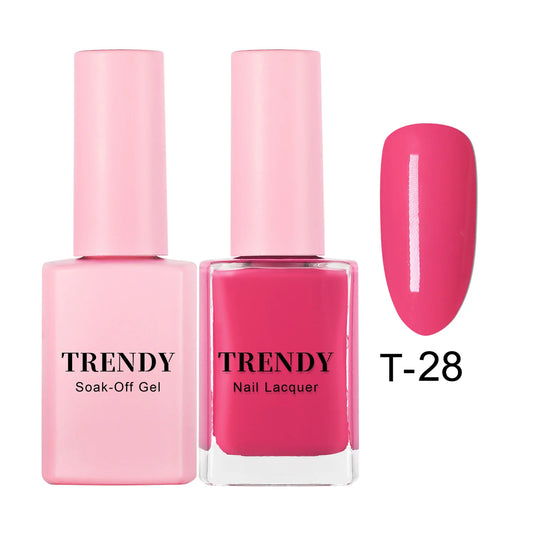 T-28 MORE THAN FRIENDS | TRENDY DUO GEL & LACQUER