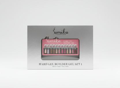 SUMIKA HARD GEL BUILDER GEL COLLECTION - SET OF 13 COLORS