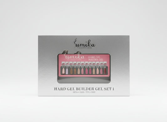 SUMIKA HARD GEL BUILDER GEL COLLECTION - SET OF 13 COLORS