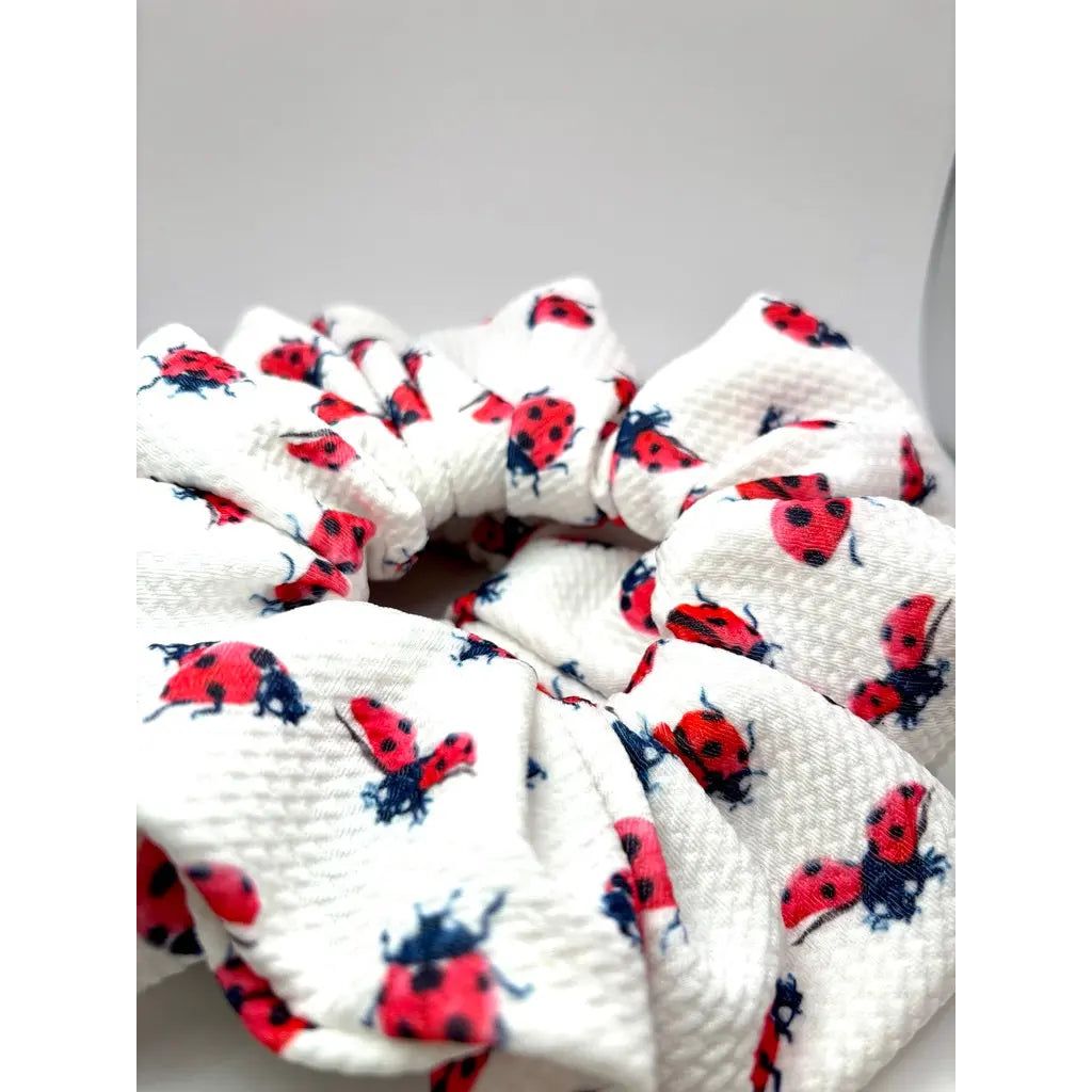 Ladybug Summer Bullet Scrunchie