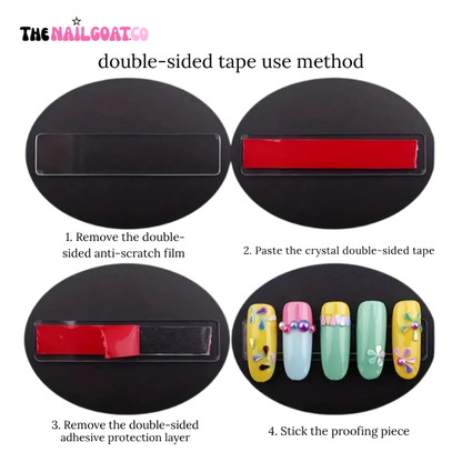 TheNailGoatCo 50 pcs NAIL ART DISPLAY