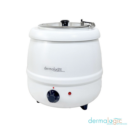DERMALOGIC PARAFFIN WAAX KETTLE WARMER WITH 5OZ. LADLE - 10L