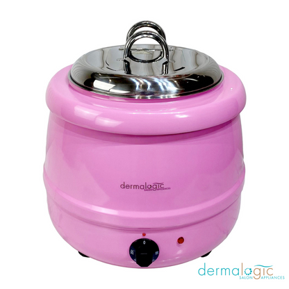 DERMALOGIC PARAFFIN WAX KETTLE WARMER WITH 7OZ. LADLE - 13L
