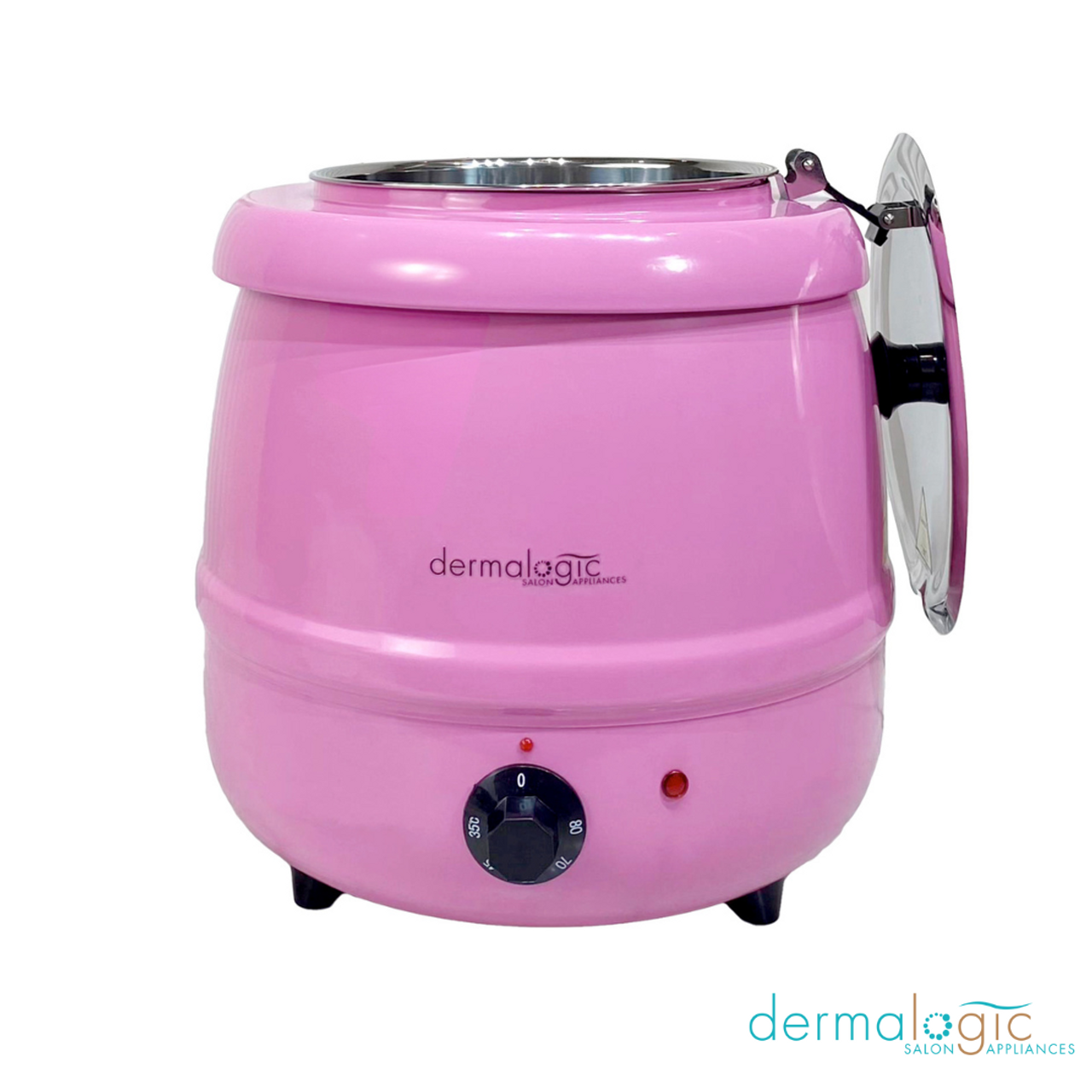 DERMALOGIC PARAFFIN WAAX KETTLE WARMER WITH 5OZ. LADLE - 10L