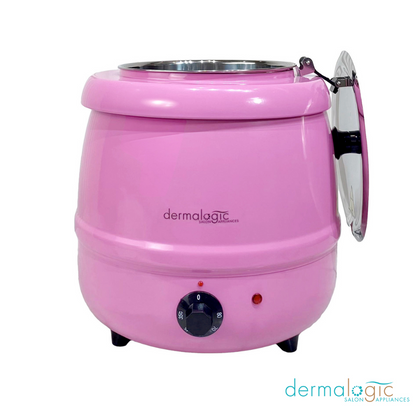 DERMALOGIC PARAFFIN WAAX KETTLE WARMER WITH 5OZ. LADLE - 10L
