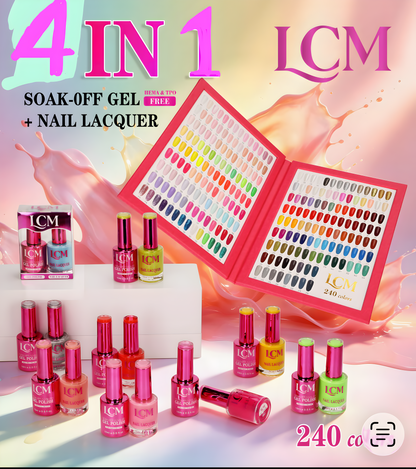 LCM 4-IN-1 COLLECTION - 240 COLORS
