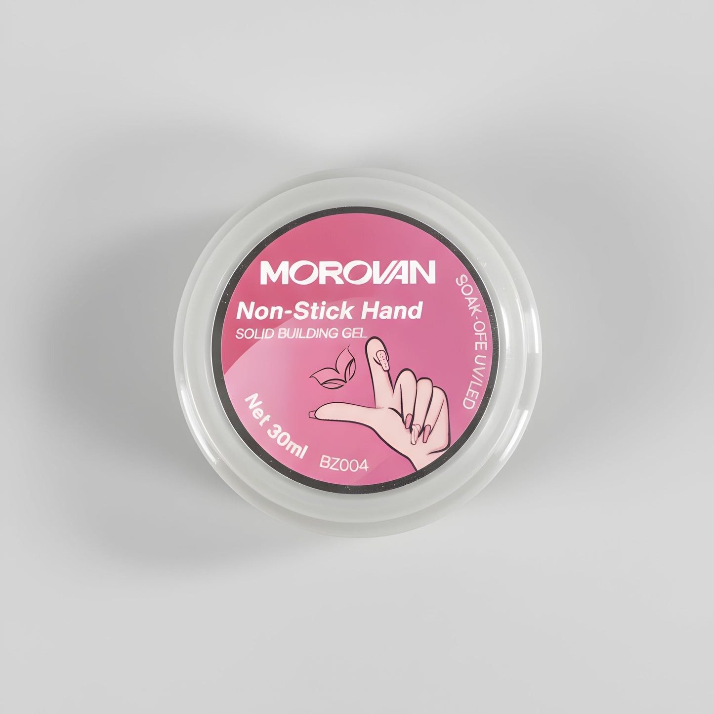 MOROVAN SOLID BUILDER GEL NON-STICKY 60G - PINK BZ004
